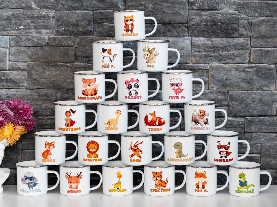 Метално канче с лого или снимка