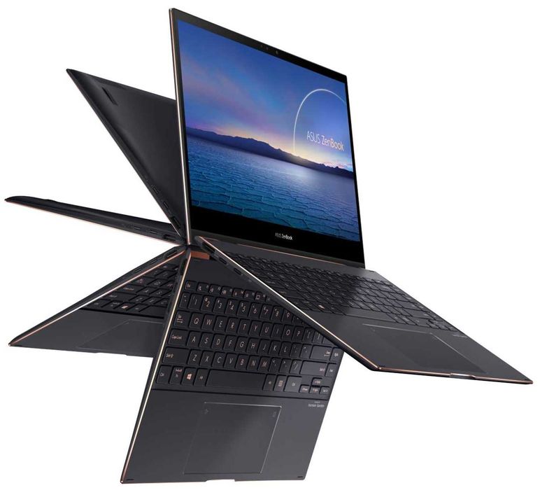 Laptop 2 in 1 ASUS ZenBook Flip S UX371EA cu procesor i7-1165G7