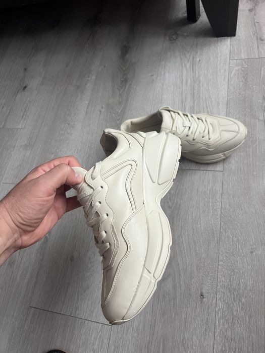 Gucci Rhyton Logo Ivory