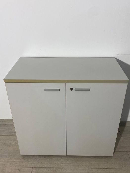 3 Buc. Dulap 2 Uși Birou; Comodă cu Raft Interior; Fișet