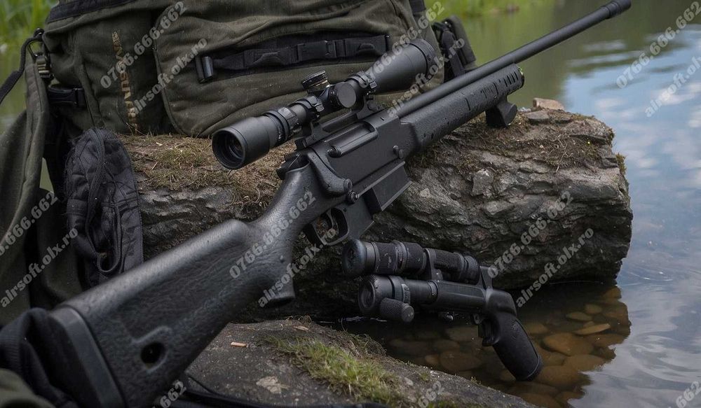 [MODEL NOU!] ~ Pusca Airsoft REMINGTON (5.5 J) Propulsie ARC Manuala