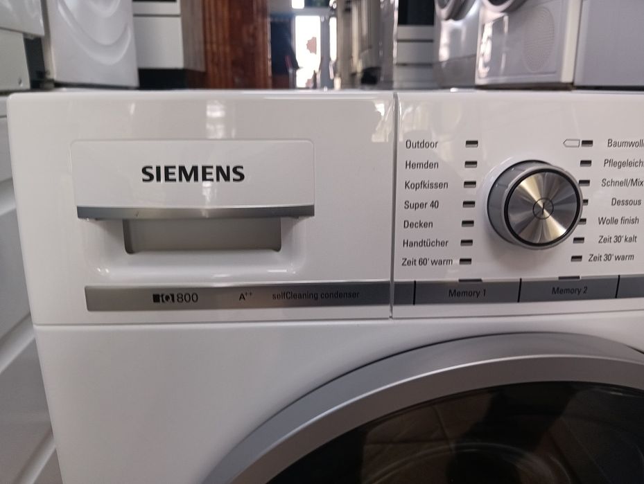 Като нова сушилня с термопомпа Сименс  Siemens IQ 800 А++ 8кг  !!!