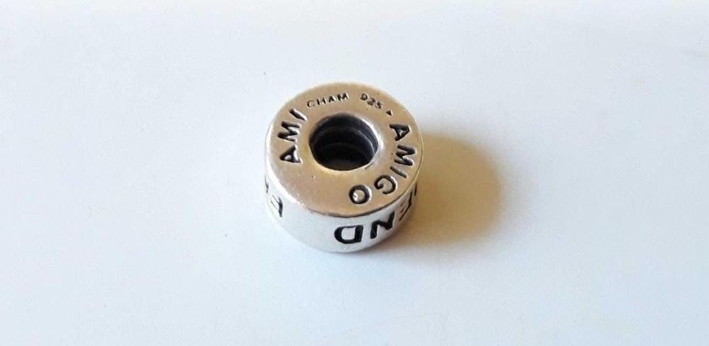Charm Argint 925 Chamilia Prieten Friend compatibil cu bratara Pandora