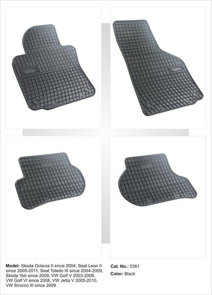 Covoare cauciuc VW JETTA 2005-2010