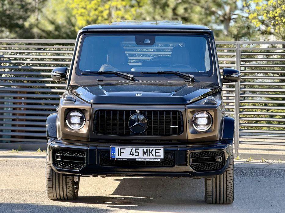 Mercedes G63 AMG FULL 2020 / MANUFAKTUR MAT / 585CP / Burmester / 360 / RAR