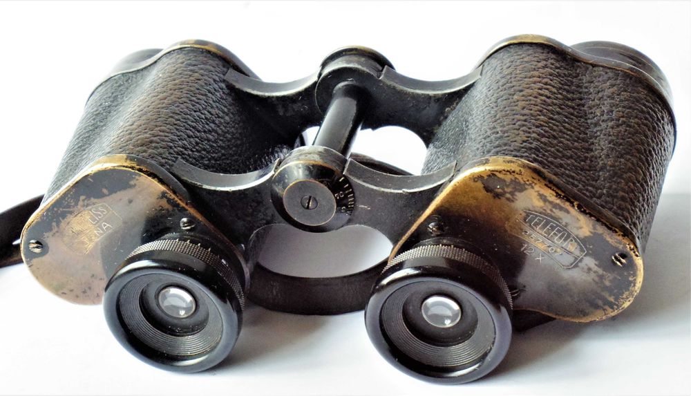 Колекционерски бинокъл Carl Zeiss Jena Telefort 12x30 1911г.