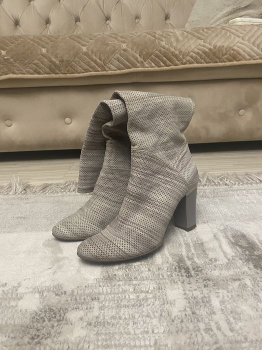 Сапоги из натуральной кожи