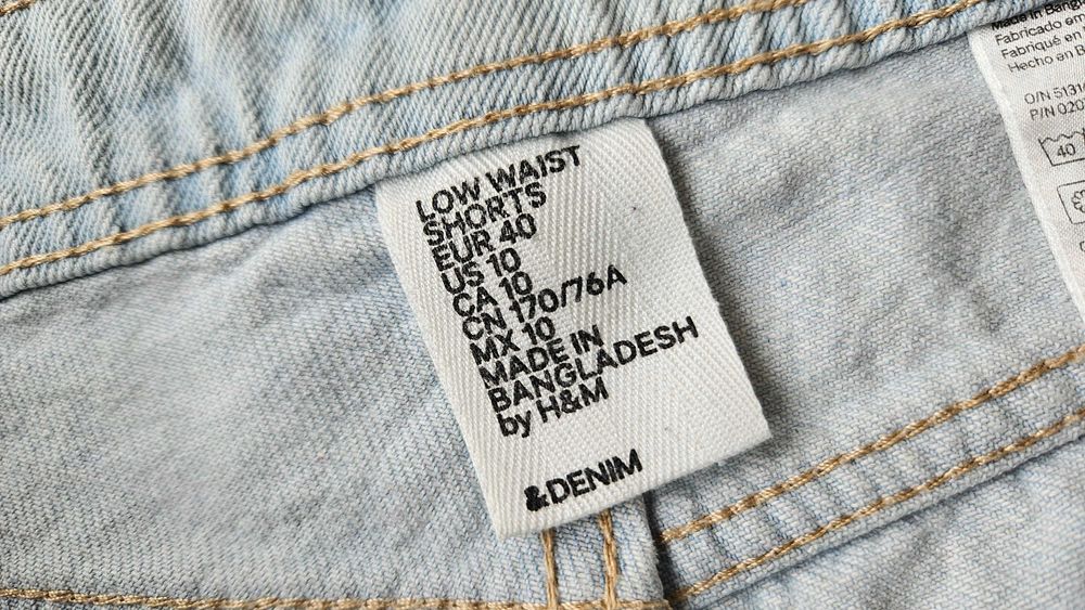 3 броя къси панталони H&M за 10лв общо