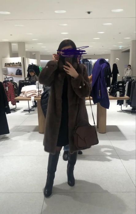 Норковая шуба