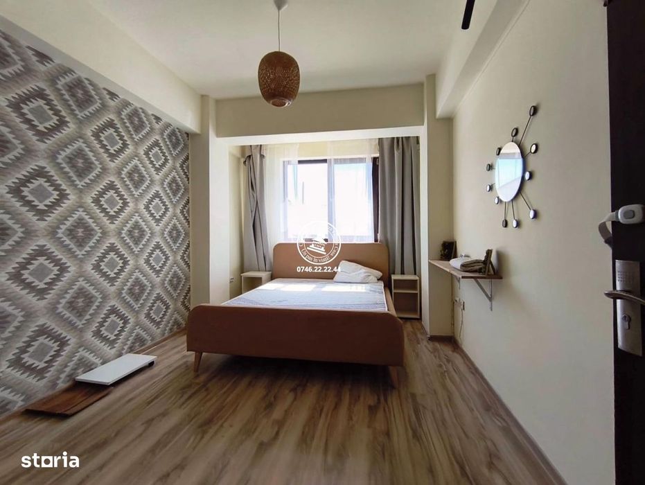 Apartament spațios cu 2 camere, 58,5 mp, bloc 2015 – Costea Vod&#