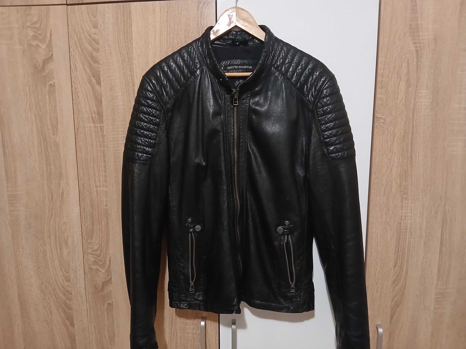 Мъжко кожено яке естествена кожа