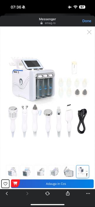 Aparat cosmetica, cu Masca Profesional salon coafura