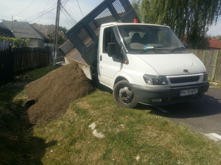 nisip, balastru , amestec