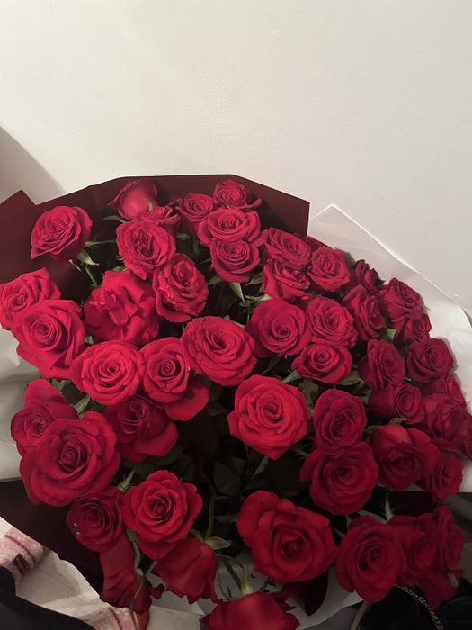Метровой роза 51 штук