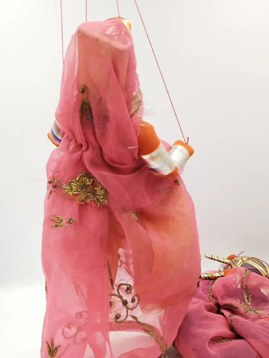 Традиционни антикварни марионетки от Раджастан, Индия.