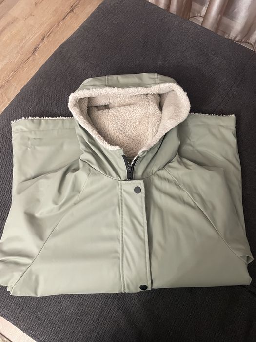 Парка зелена за момиче ZARA