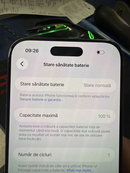 Iphone 17 Air 256 Gb alb 1 ciclu