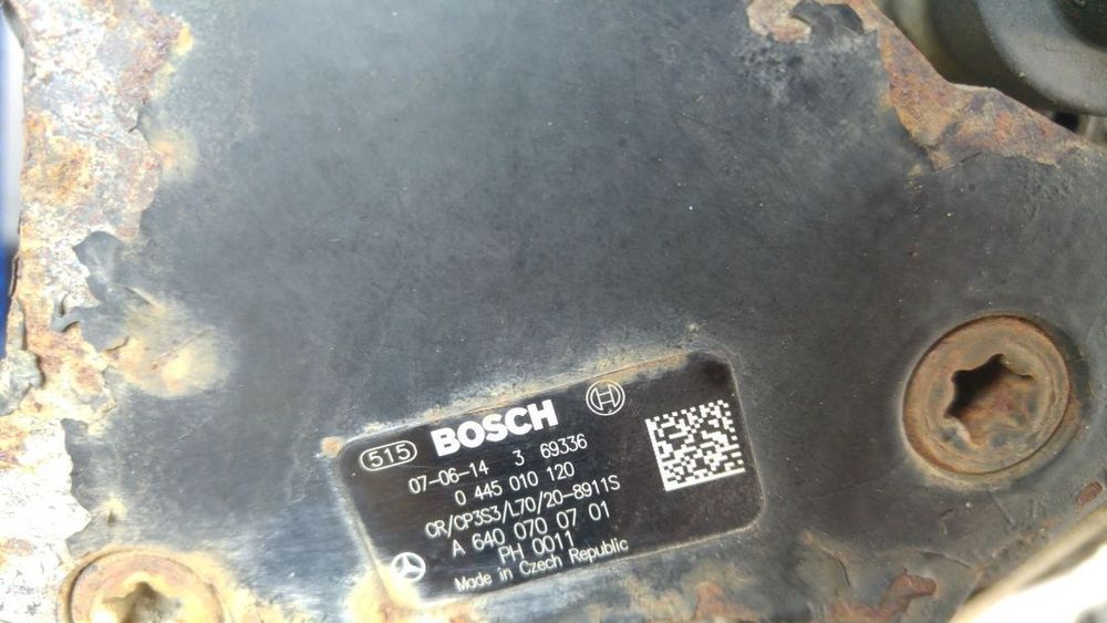Pompa inalte 2.0 cdi 640 940 640940 mercedes a-class w169 euro 5 0445010120 a6400700701