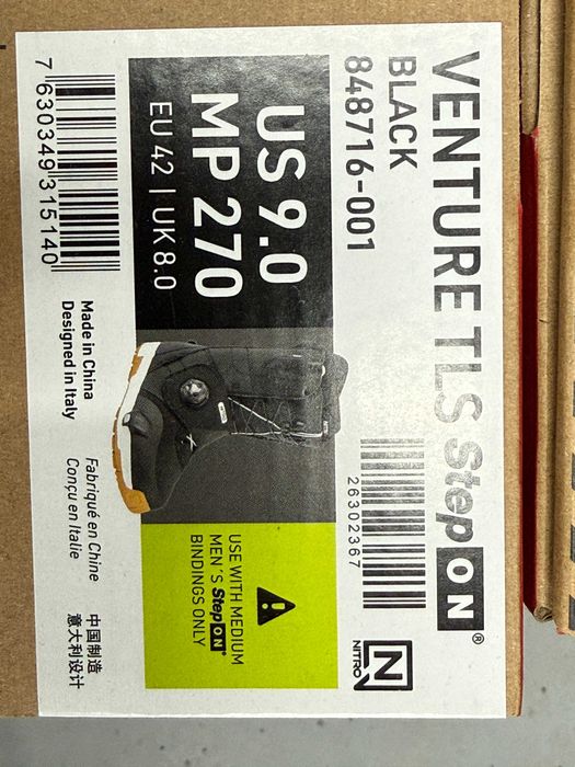 boots noi nitro venture tls step on mondo 25,5 26,5 27 28,5 29 30 33