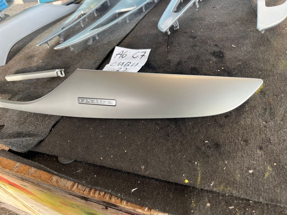 Интериорни лайсни за Ауди AUDI A6 C7 4G сиви обикновенни