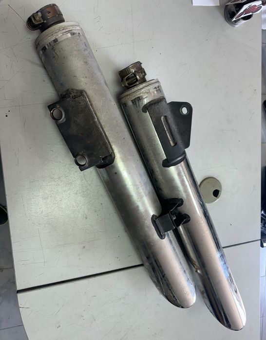 Оригинални OEM ауспуси и филтърна кутия за Kawasaki VN 1700 Vulcan