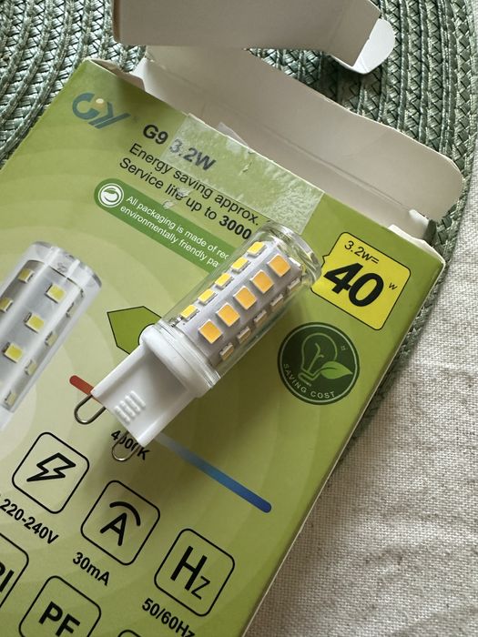 Set 10 becuri led G9