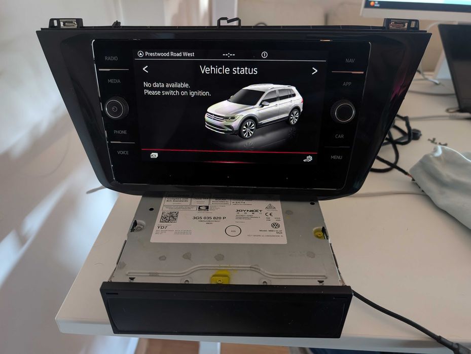 MIB3 Decodata Navigatie originala Passat Tiguan Volkswagen Golf mib2