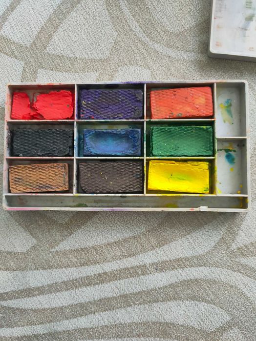 Винтажные советские краски