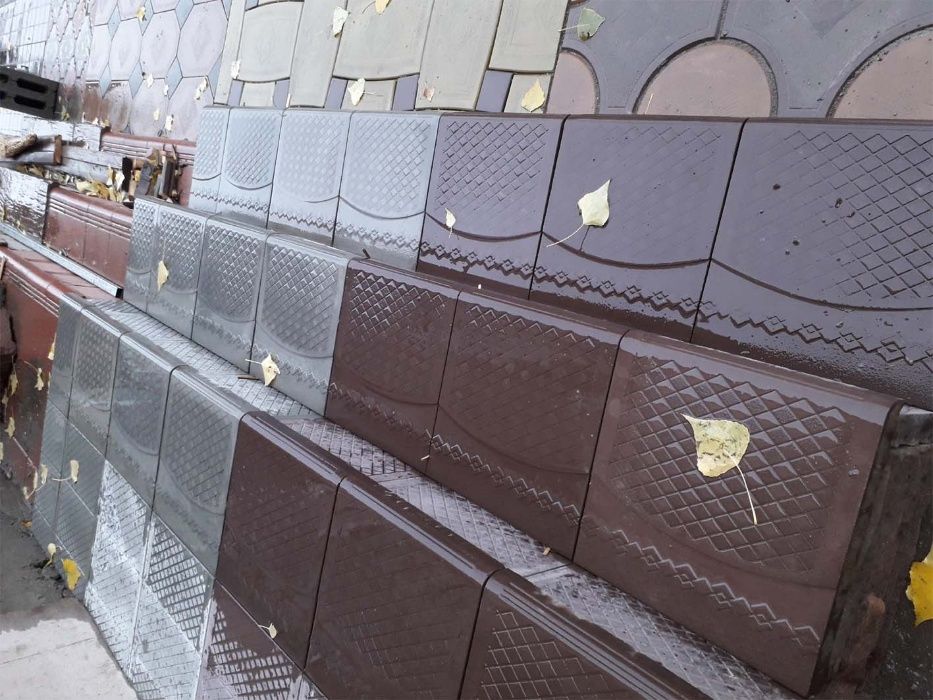 Плитка тротуарная.