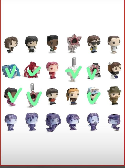 Фигурки ОСД, stranger things