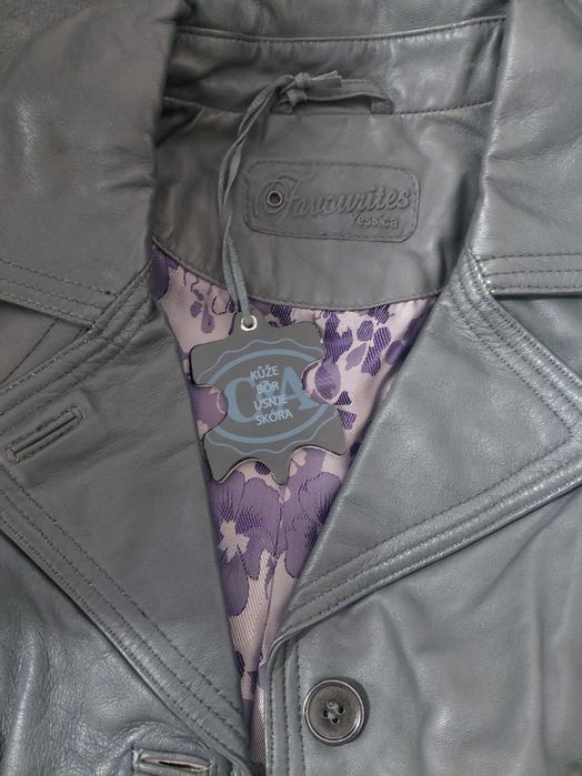 Женско кожено яке от естествена кожа