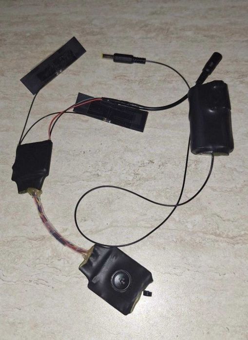 Camera video 5G în nasture + casca japoneză