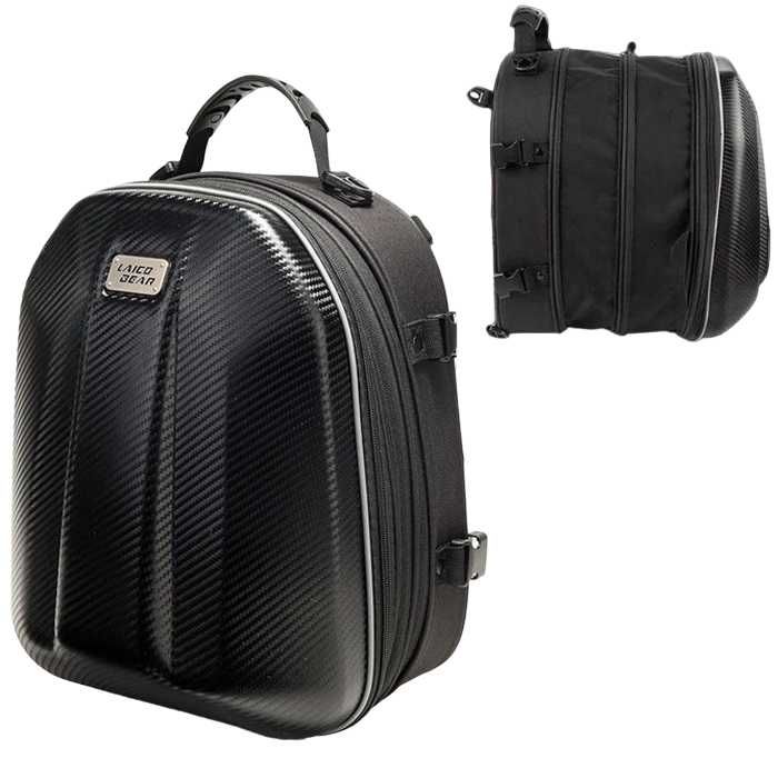 Раница за мотор, разтегателна, Карбон, 38см