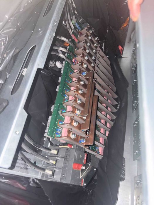 Блок питания от сервера, платы, медь палладий