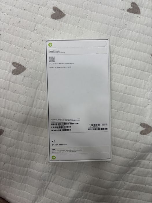 IPhone 17 pro max 256 GB