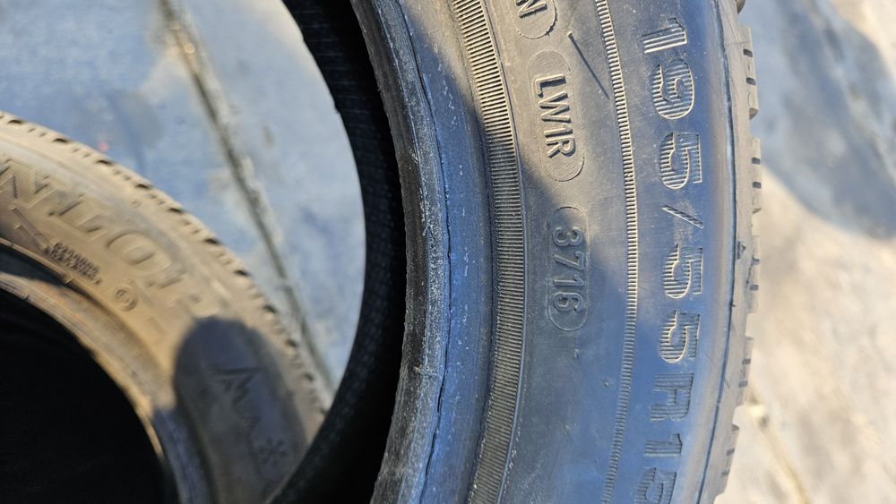 4бр гуми 195 55 15 дънлоп