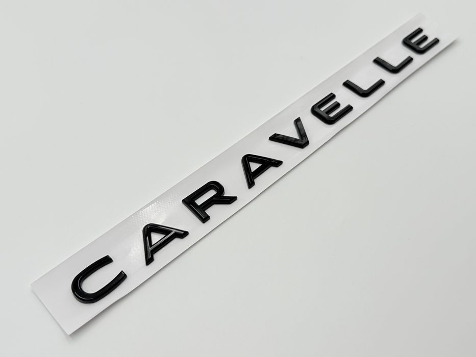 Emblema Compatibila VW CARAVELLE spate negru