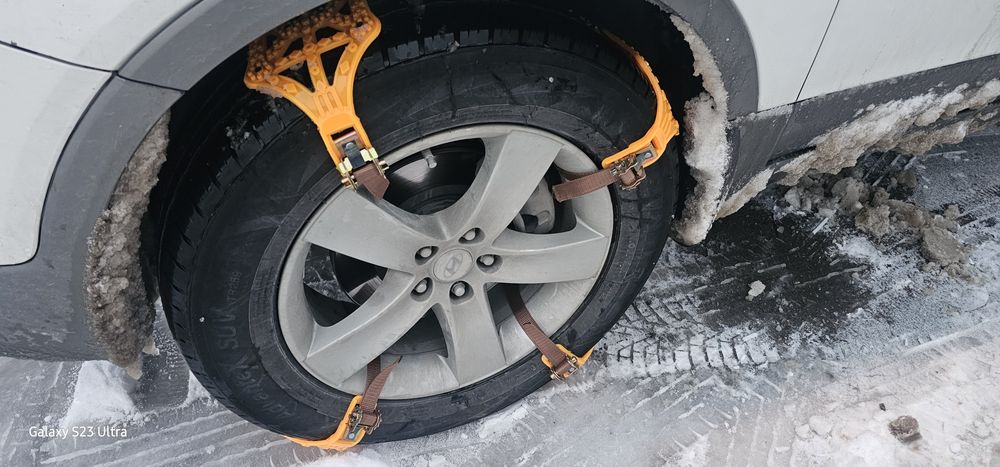 Цепь браслет антискольжения шипы