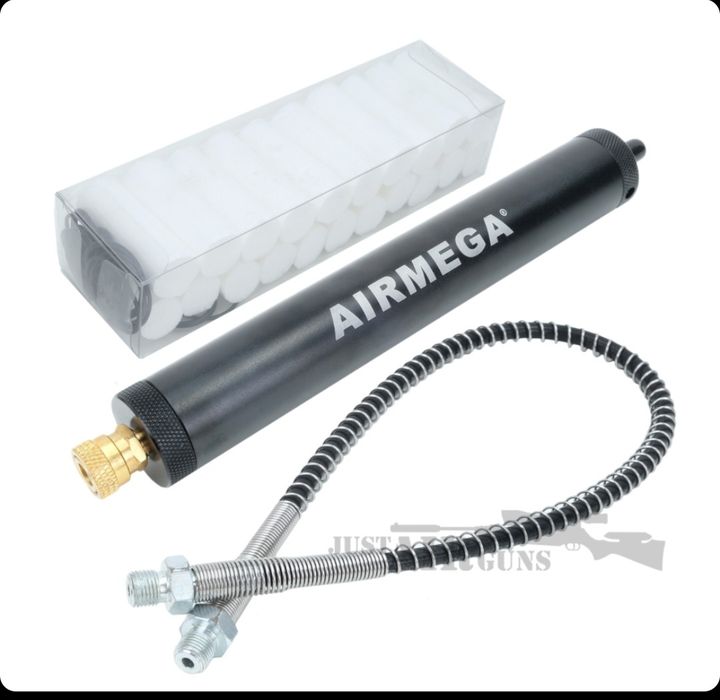 Продавам нов филтър за високо налягане PCP 350 бар Airmega с 2 бързи връзки, маркуч и пълнители