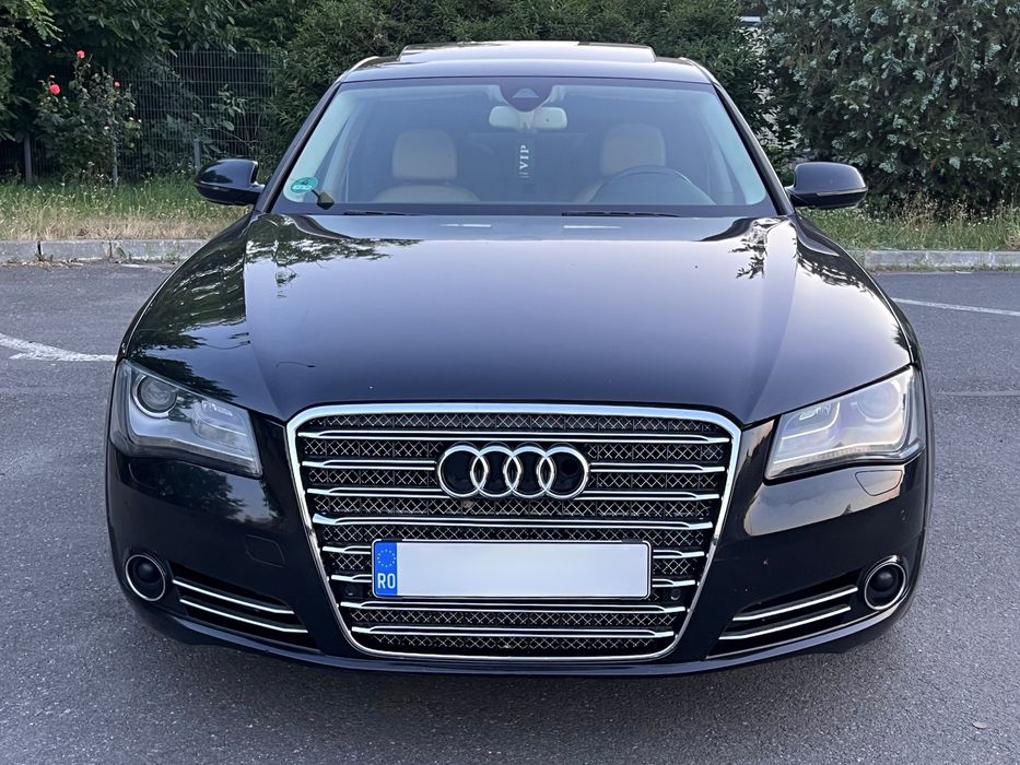 Audi A8 2011, 3.0 diesel 250CP Quatro, Distronic, Trapa, stare buna, proprietar