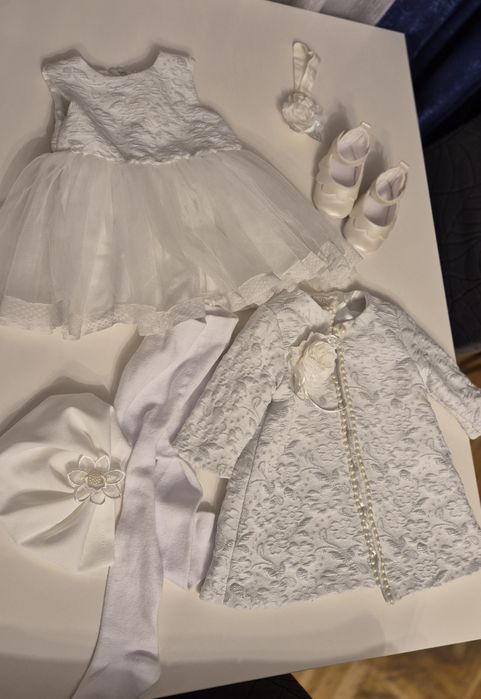 Set botez bebe  fetita 3-6 luni