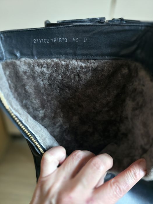 Мъжки ботуши естествена кожа