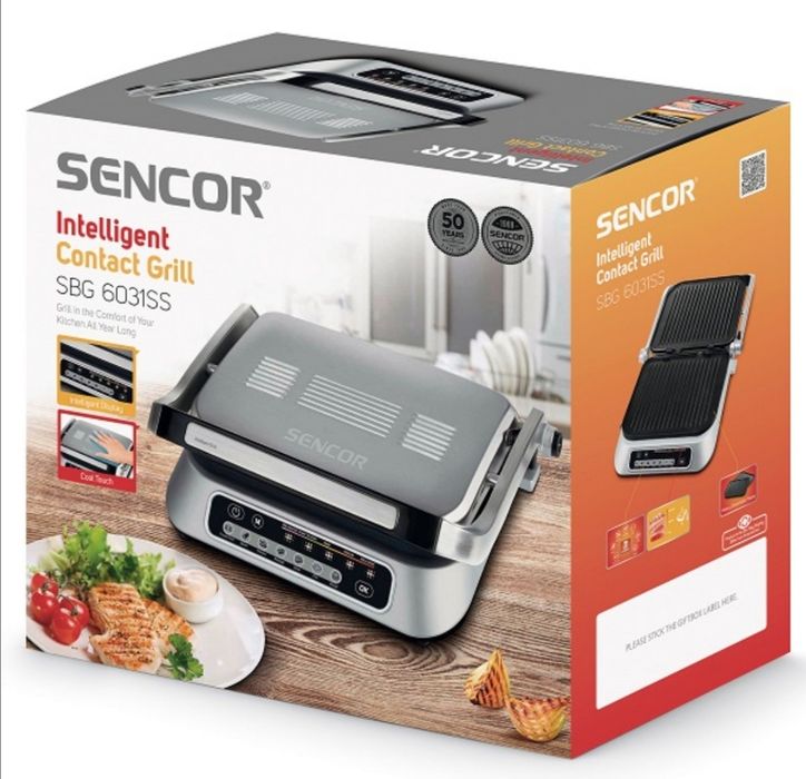 Продам новый гриль Sencor SBG-6031SS