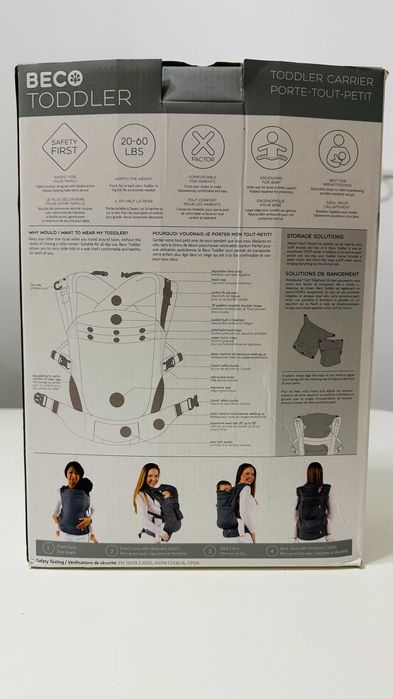 Sistem de purtare NOU ergonomic Beco Toddler negru