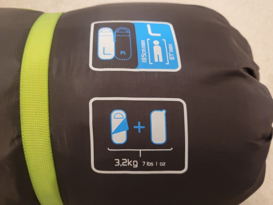 Sac de dormit Decathlon Quechua Rando Thermo (cu saltea integrată)