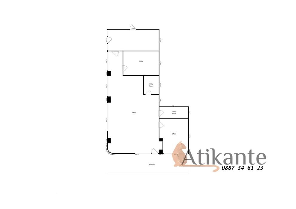 Дава се под наем Офис в София, Център - 175 кв.м за 2618.34 € - Снимка #9