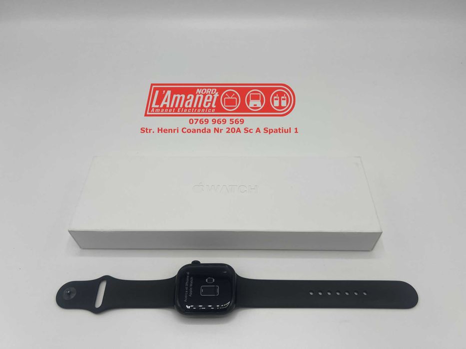 Apple Watch Series 11 Cellular/GPS 46mm Aluminium Case Black Full Box Stare Excelenta Garantie Altex- Nord