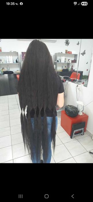 ЕСТЕСТВЕНА коса 100% 80см.