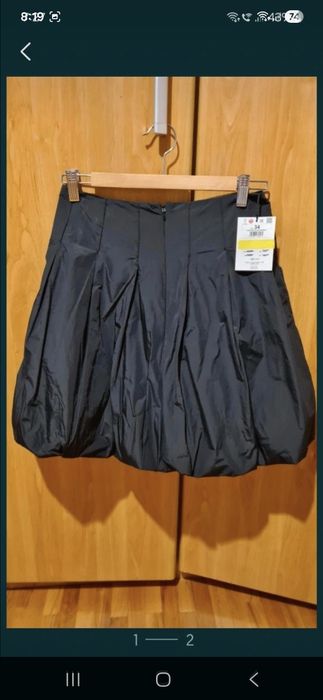 Fusta Mohito din poplin