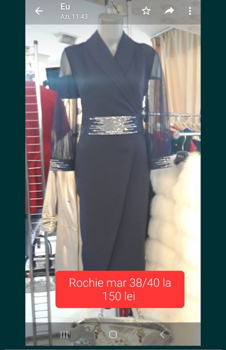 Rochie damă mar 38/40 la 150 lei Timișoara